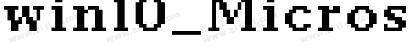 win10_Microsoft Yahe字体转换